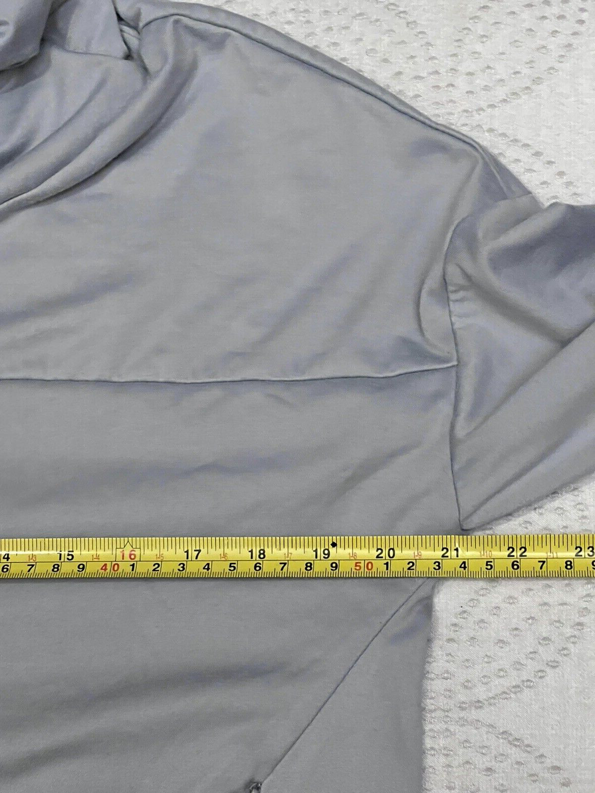 Fabletics  Pullover Top Size Small Gray Cowl Neck… - image 11