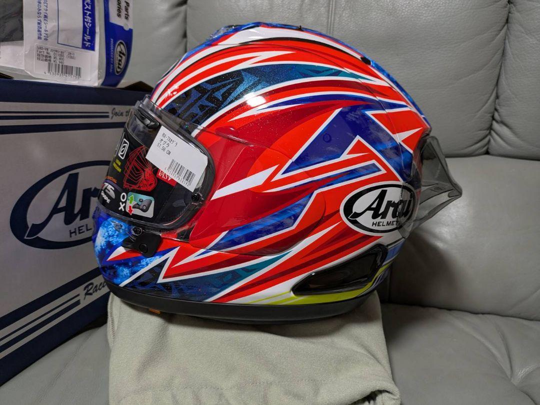 Arai RX-7X OGURA Helmet M Size (57-58cm) w/ Smoke Shield