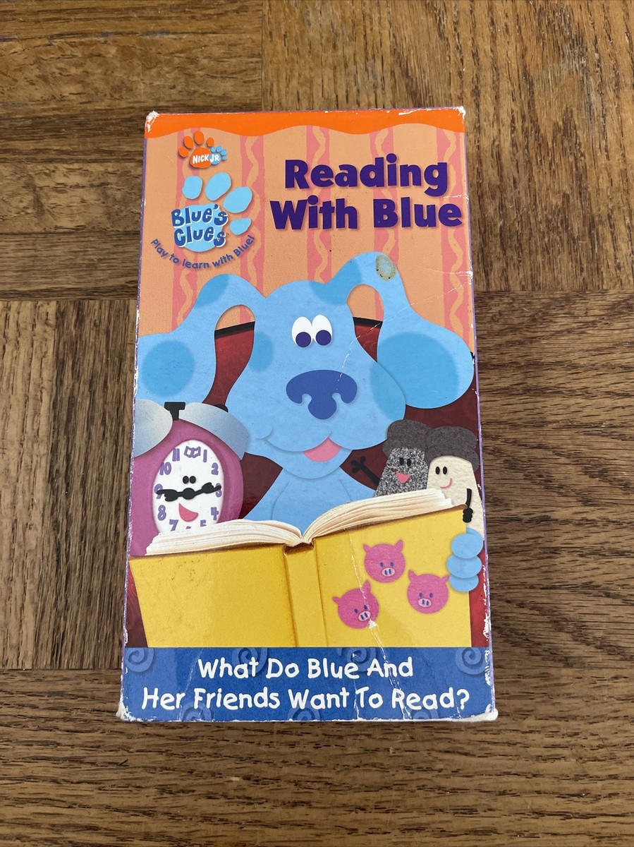 Blue［Times］ VHS Blue's Clues Blue's Big Musical Movie VHS 2000 Periwinkle
