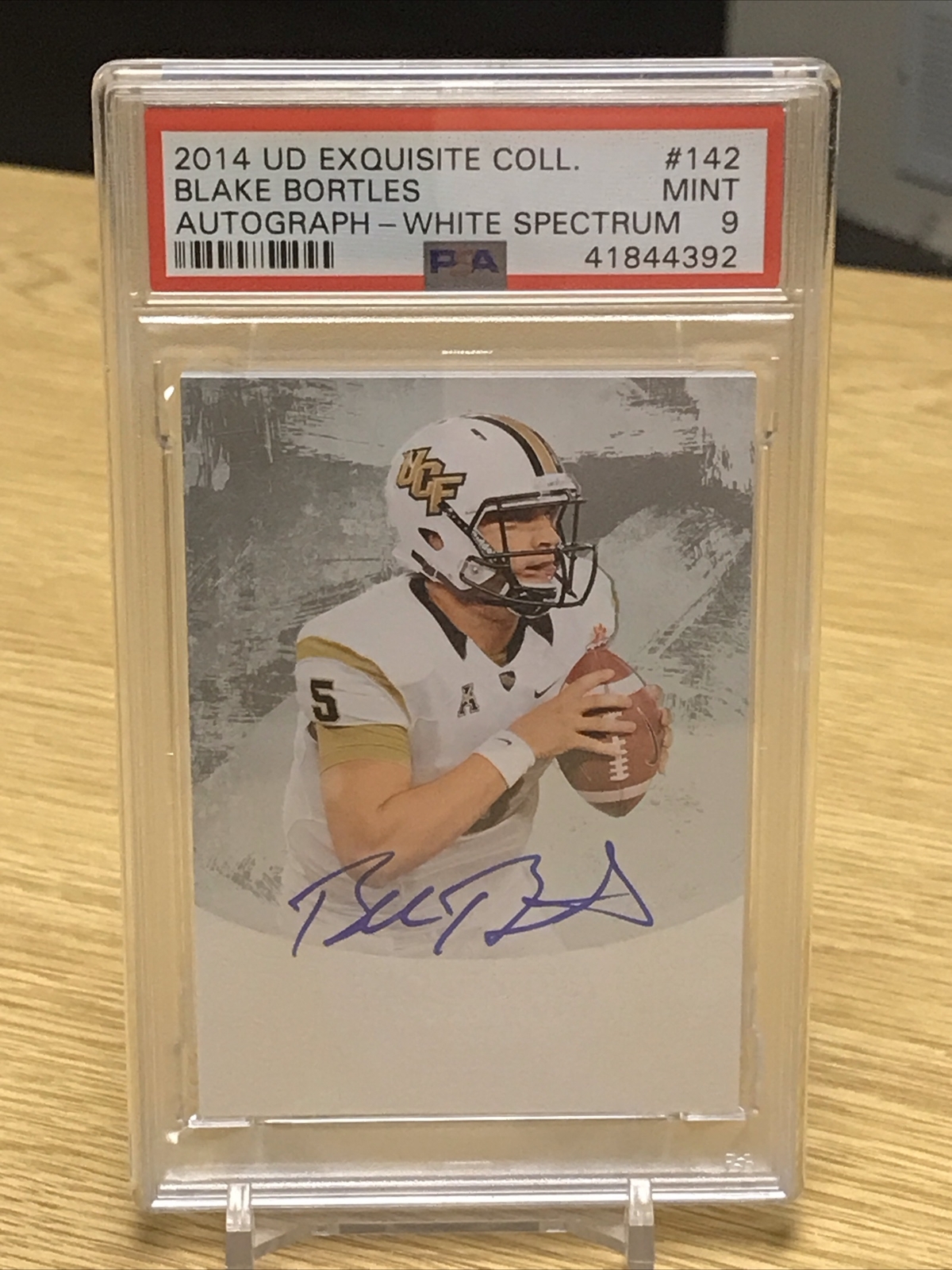 Blake Bortles Upper Deck Exquisite Collection #142 Autograph-White Spectrum
