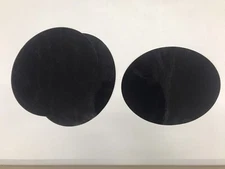 Black Motocross Number Plate BACKGROUNDS AHRMA Vintage MX