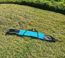 Vintage 1980s SPORTS GRAPHICS 7ft Ski  Poles Bag Carrier with Extra Padding