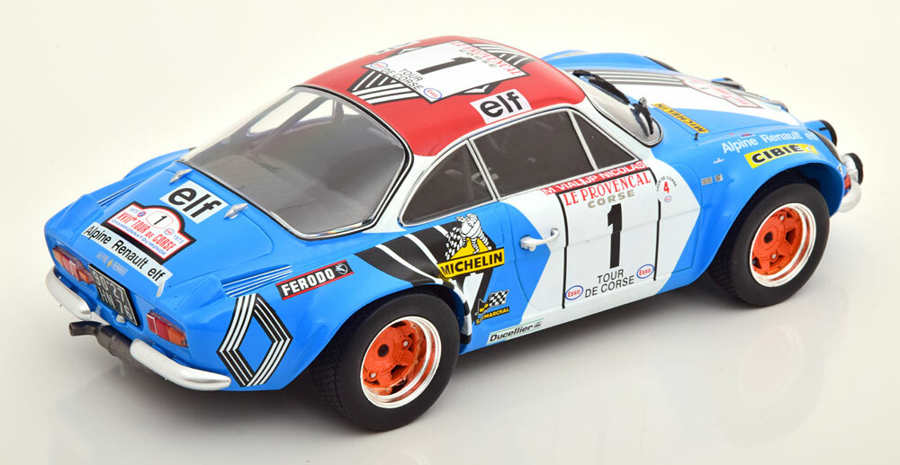 IXO Renault Alpine A110 Winner Tour de Corse 1973 Nicolas
