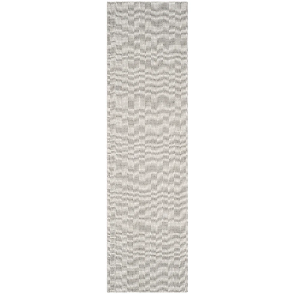 Alfombra plateada hecha a mano SAFAVIEH Marbella Collection MRB721A Foto 3 de 4