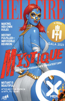 X-Men #27 [Fall] Unknown Comics David Nakayama Hellfire Exclusive Var (10/04/202