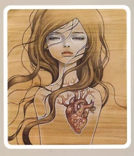 Audrey Kawasaki "Dishonest Heart" image: Frame it