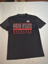 4th And 1 Ohio State Buckeyes OSU Dry Fit Shirt Men’s Med. Footballl NCAA 