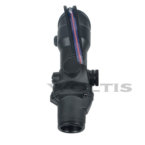 WO WOLTIS ACO 4x32 Scope Reticle Red Fiber Optic Scope - Picture 6 of 9