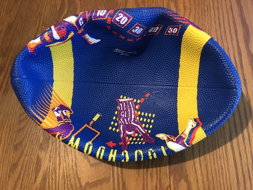 Logo stazione di servizio Sunoco anni 90 "Just forward" blu promozionale calcio da collezione - Foto 3 di 3