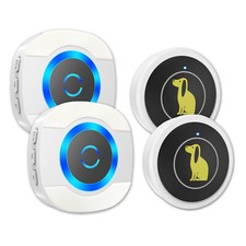 Dog Door Bell Wireless Puppy DoorBell for Potty Training,Dog Bells to go Outside
