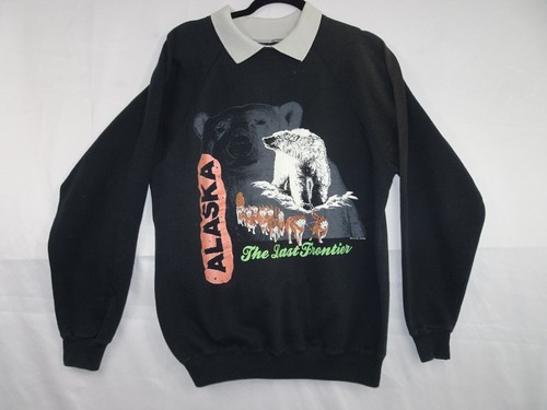 Alaska Collared Crew Neck Sweat Shirt 