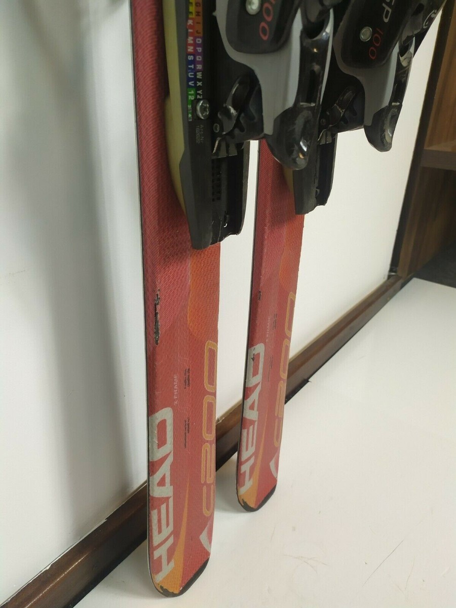 HEAD C200 156 cm Ski + Tyrolia 10 Bindings Winter Sport Snow