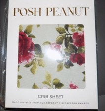 POSH PEANUT LIZZIE CRIB SHEET NEW