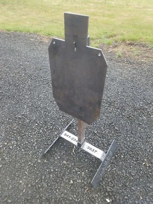 Steel Gong Target Stand W/ Torso Target 2/3 IDPA 12*20 AR500