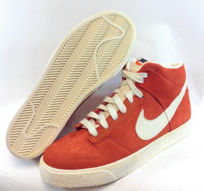 Mens Nike Dunk High AC 398263 801 Dark Copper Suede 2011 DS Sneakers Shoes 