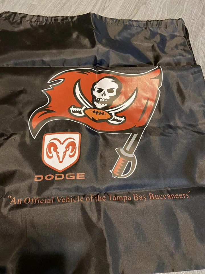 NFL Tampa Bay Buccaneers MOCHILA BOLSA DE LIBROS ESCOLARES NUEVA Bolso de Mano Pequeño Negro Bonus Foto 4 de 4