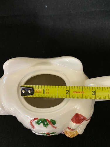 Vintage Otagiri Japan Christmas Angel Bear Ceramic Tea Pot design M.A. Baker - Picture 6 of 9