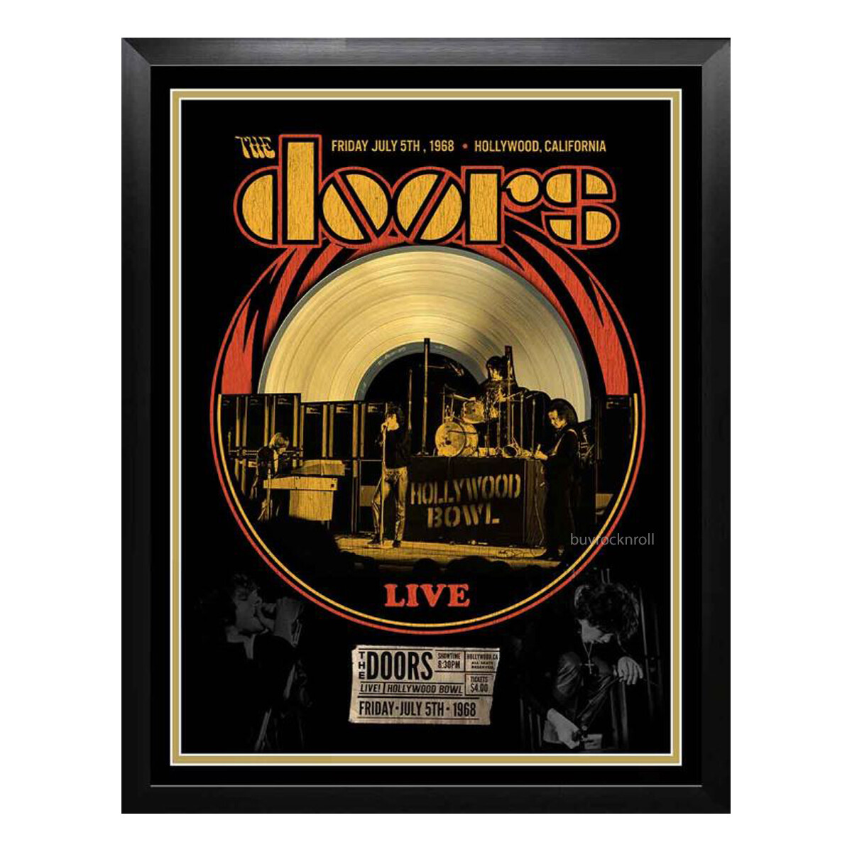 Doors / Live At The Hollywood Bowl 日本盤LP Doors / Live At