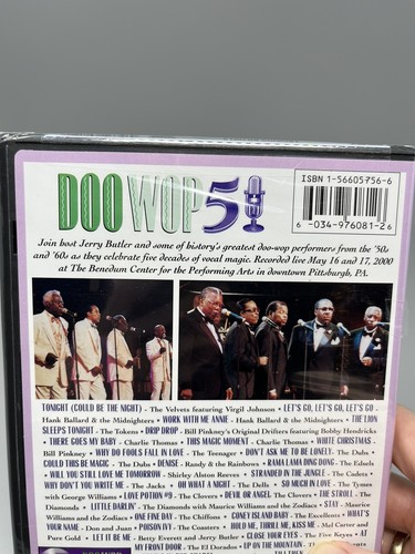 DOO WOP 51 DVD Live Performances Best Music from the 50s & 60s New Sealed - Imagen 9 de 9