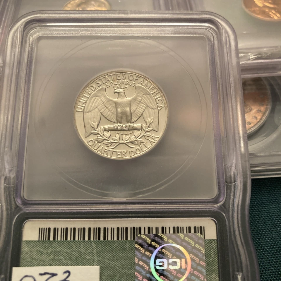 1963 Pr 69 Proof Set By ICG with 2-Cameos - Image 4 of 4