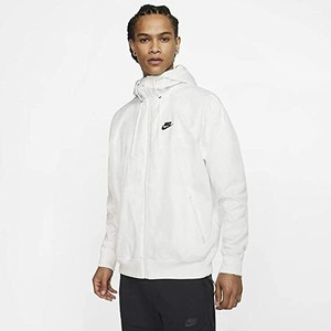 all white windbreaker