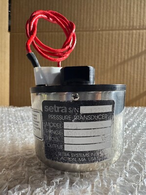 Setra model 270 Pressure Transducer 0-10 PSIA, 24 VDC power, 0-5V DIff output