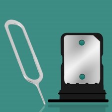 Single Sim Card Holder Slot Sim Tray Replacement f Verizon Google Pixel 4 XL USA