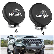 Nilight 5.75inch Round Offroad Pod Light Cover 6 Inch Diameter Protective Cover