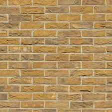 1:12 scale Dolls House Wallpaper A3 Embossed Yellow Brick Paper DIY759C