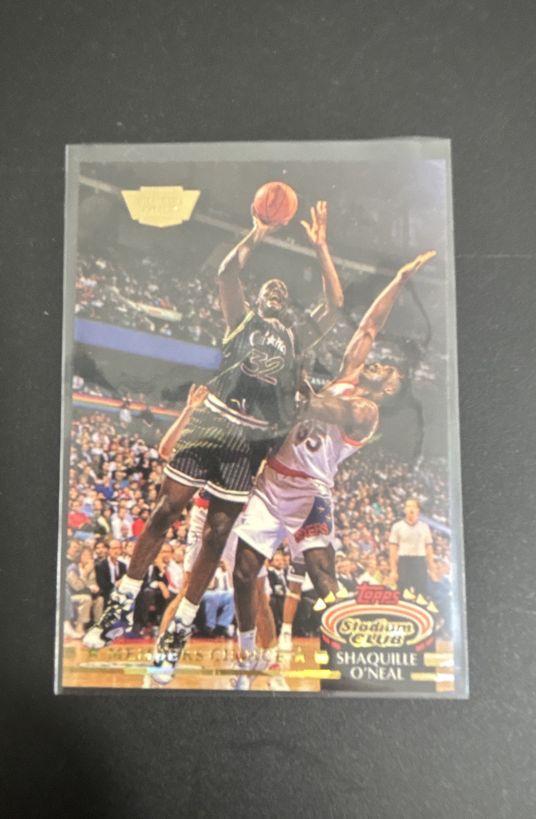 1992-93 Topps Stadium Club - Mmbr Choice Shaquille O'Neal #201 Members Only (RC)