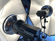 Photogenic Studio Max 320 Location Kit With Extras And Case