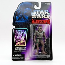1996 Kenner Star Wars SOTE CHEWBACCA Bounty Hunter Disguise Action Figure MOC