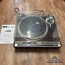 Pioneer PL-707 Direct Drive Full-Automatic Turntable Record Player Tested