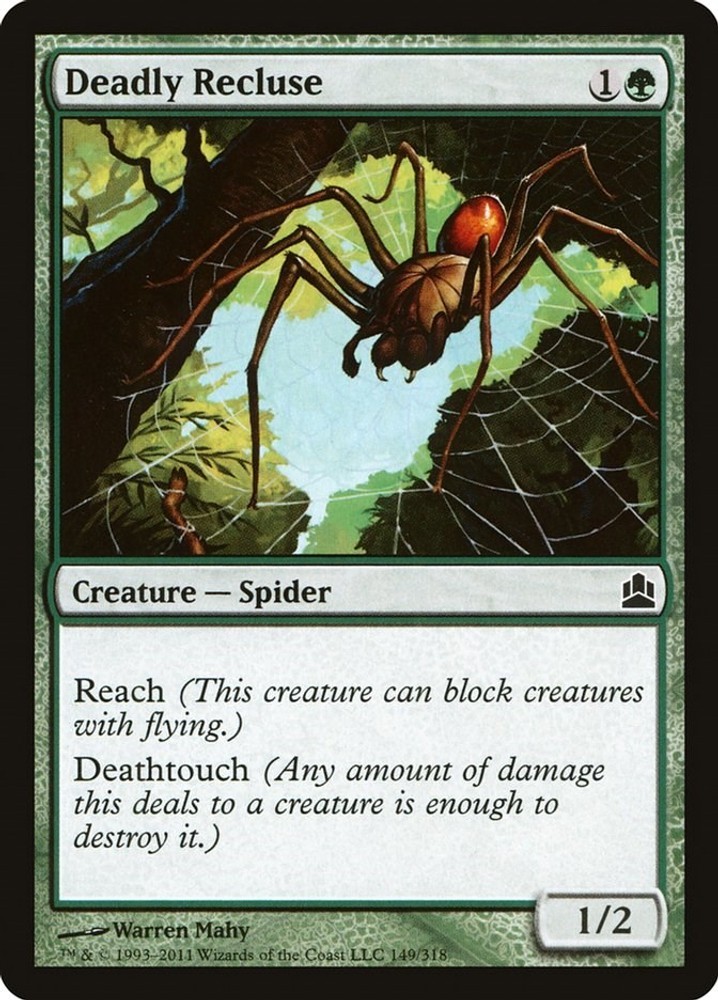 Deadly Recluse - 149 - NM - Commander