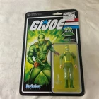 G.I. Joe Snake Eyes Glow Patrol Super7 ReAction Action Figure MOC IN THE DARK