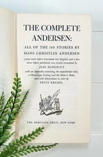 The Complete Andersen: 168 Stories Hans Christian Anderson HC ‘49 Heritage Press
