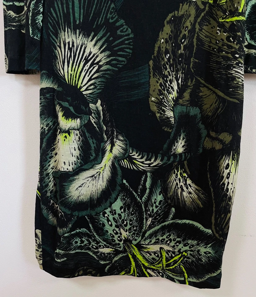 Miss Sixty Collection 花朵羊毛女式连衣裙中号意大利制造 — 第 4/4 张图片