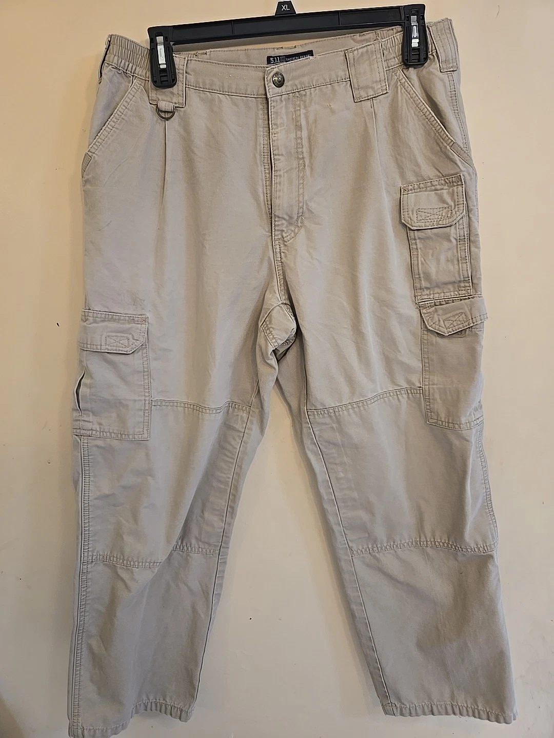 5.11 Tactical Series Cargo Pants Khaki Men's Size 36x30 Police Security EUC