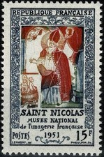FRANCE 1951 SAINT NICOLAS YT  n° 904