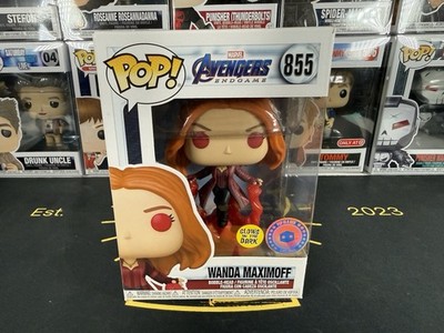 Funko POP #855 Marvel Avengers Endgame Wanda Maximoff Exclusive Figure Brand New