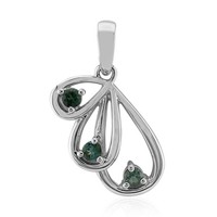 Cavill GrüNer Turmalin AnhäNger 925 Silber 0,27Ct Tropfen Damen Schmuck