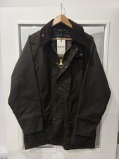 Barbour Classic Beaufort wax jacket - Olive, size 40