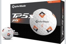 TaylorMade TP5x Pix 2.0 Golf Balls - 12 Pack