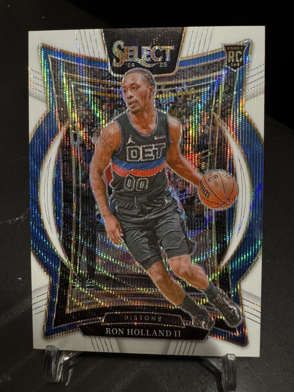 RON HOLLAND II 2024-25 SELECT CONCOURSE ROOKIE WHITE WAVE RC /99