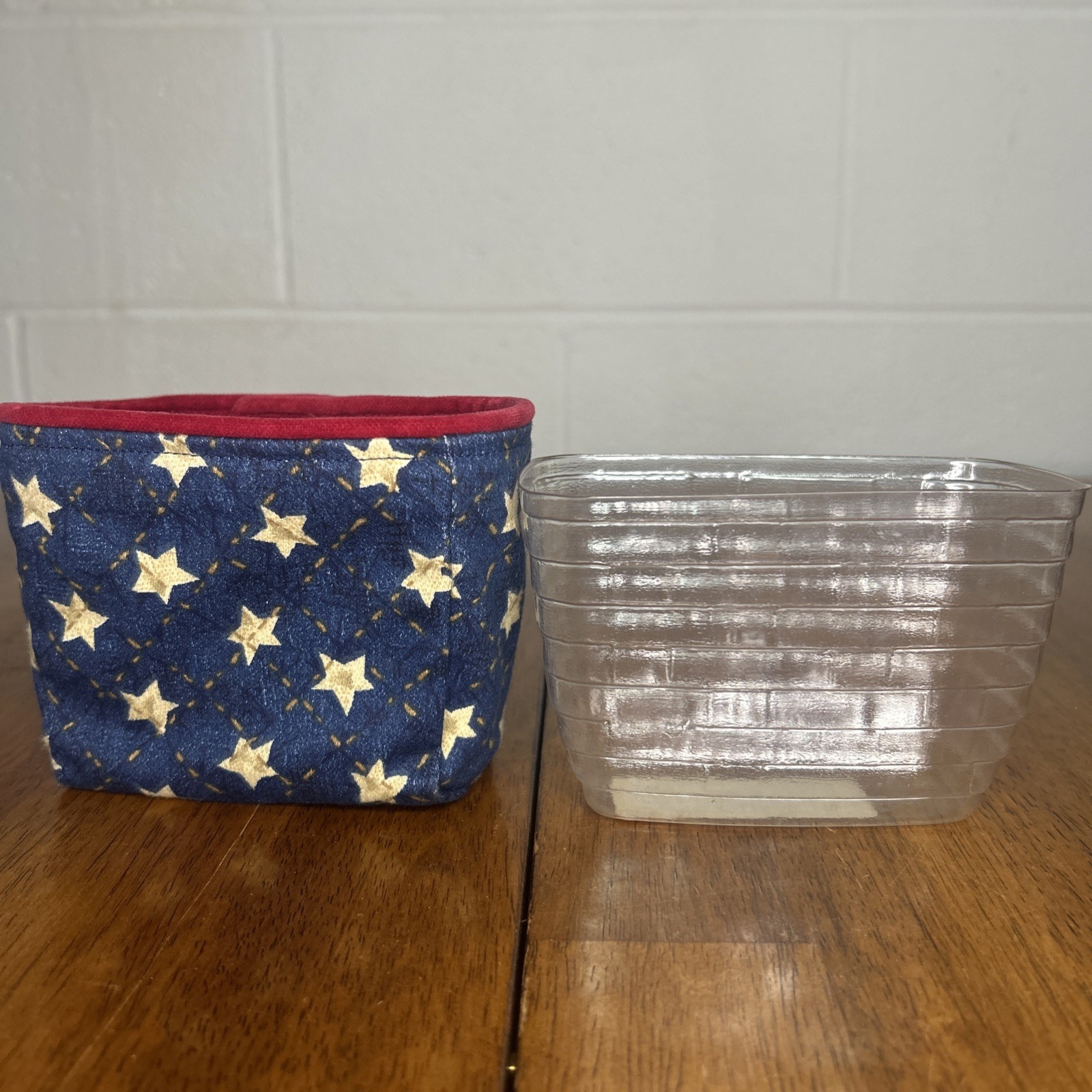 2001 Longaberger Hostess Appreciation Inaugural Basket w/Flag Liner Protector 