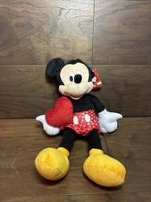 "Disney" Kcare Valentine's Mickey Mouse Plush 18" NWT