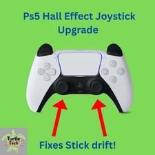 Hall Effect Joystick Upgrade for PS5 Controller Anti drift Mail in-Fast repair