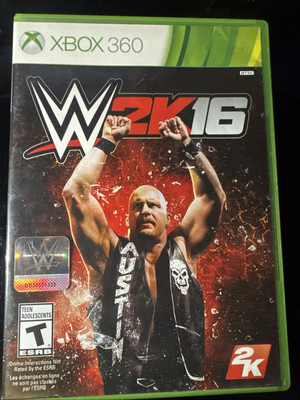 WWE 2K16 (Microsoft Xbox 360, 2015) Complete