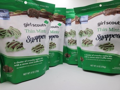 Edward Marc Girl Scout Thin Mint Snappers 6oz each/4 pks 24oz total Exp. 11/26
