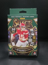 2025 Panini Select Football NFL Cards Green Hanger Box! New Sealed FREE SHIPPING